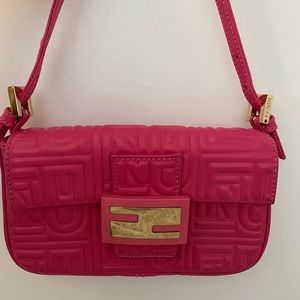 Vintage pink FENDI bag!